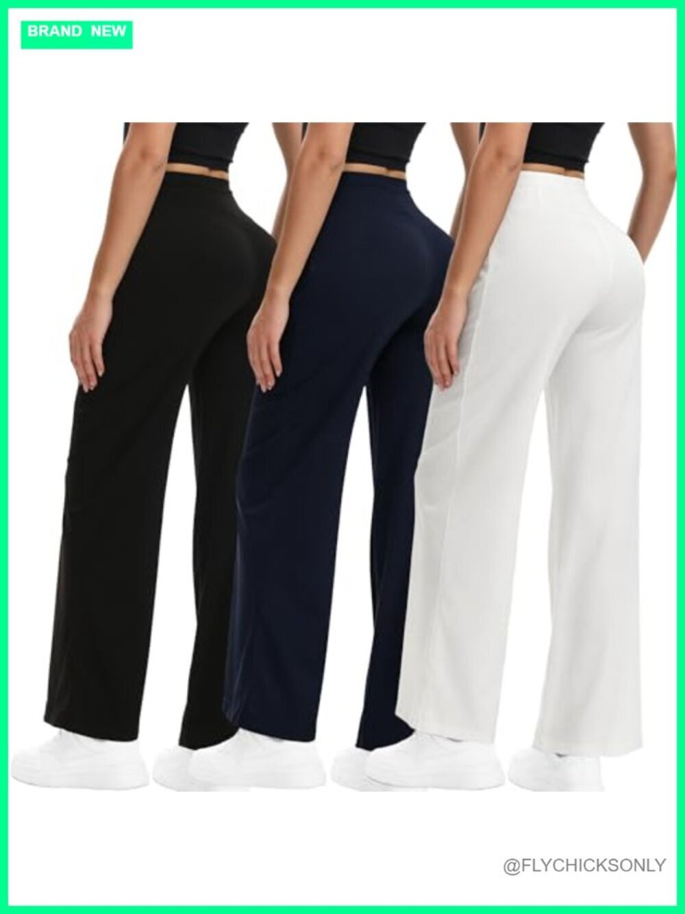 Flare Leggings High Waist Butt Lifting Yoga Pants 75% Polyamide 25% Elastane